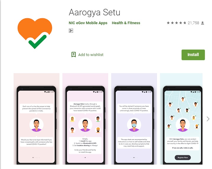 aarogya setu app download