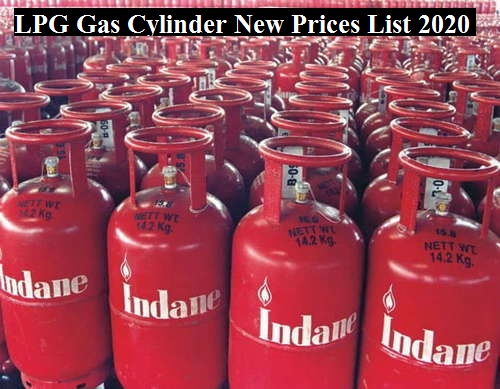 lpg gas cylinder new prices list