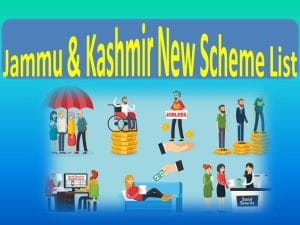 jammu & kashmir govt. new schemes list 2020