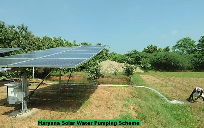 haryana solar water pumping scheme