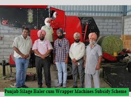 punjab silage baler wrapper machine subsidy scheme
