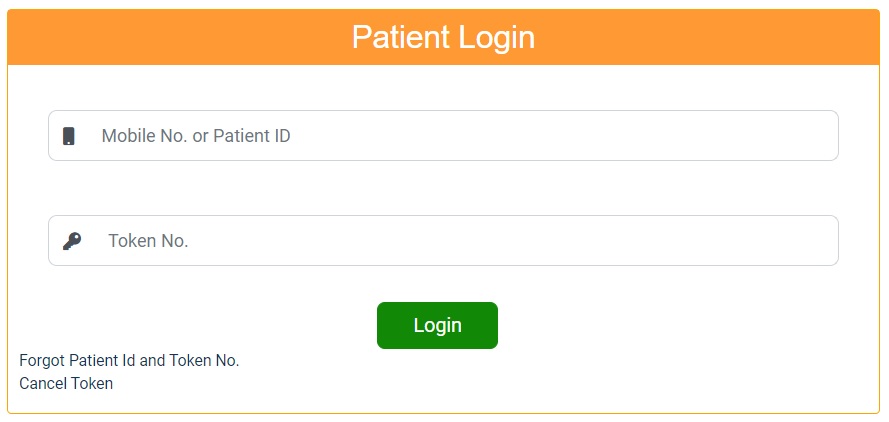patient login