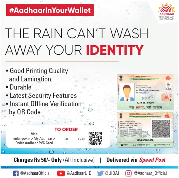 order aadhaar pvc card online