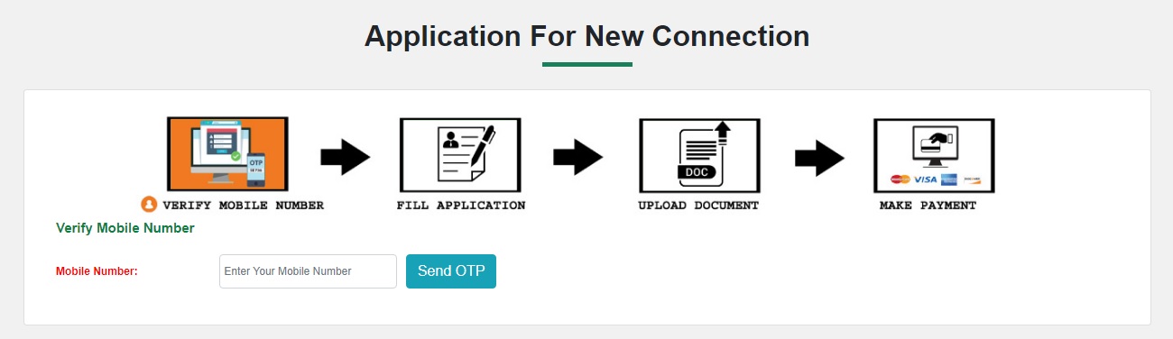 application for new connection