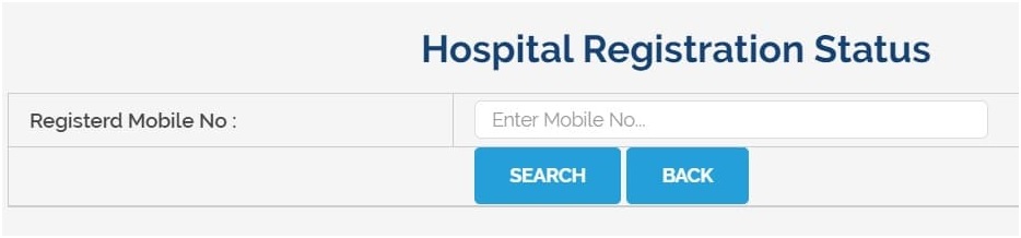 hospital registration status