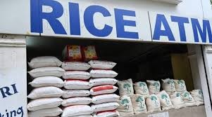 karnataka annapurti rice atm grain dispenser scheme
