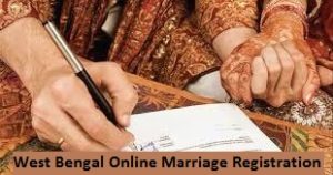 west bengal online marriage registration form 2024