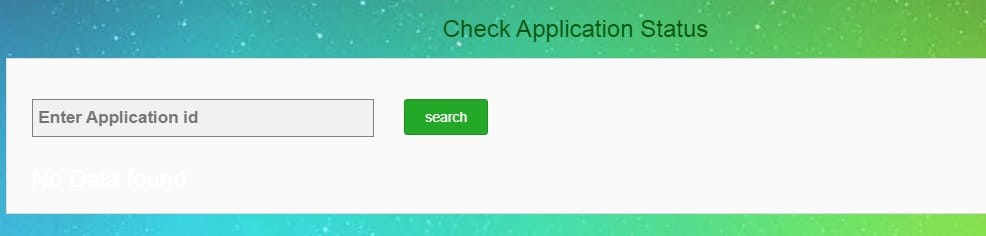 check application status