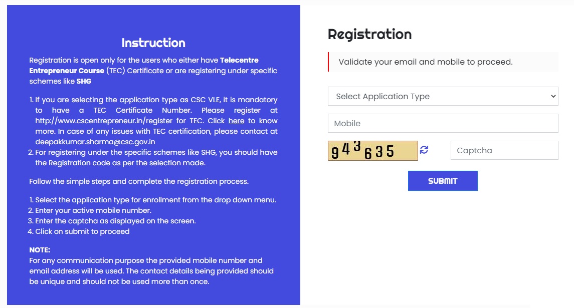 apna csc online registration 2024