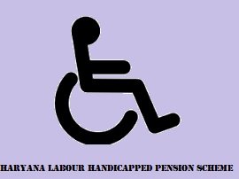 haryana labour handicapped pension scheme