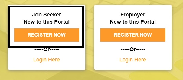 Job Seeker New to this Portal – Register Here