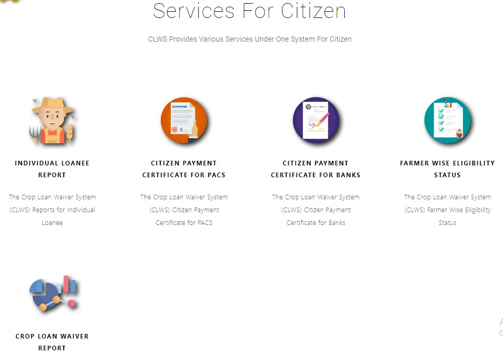 Services for Citizen
