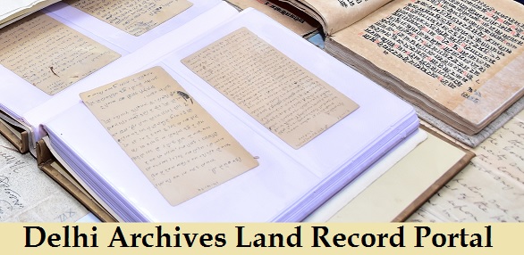 delhi archives land record portal