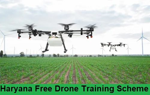haryana free drone training scheme